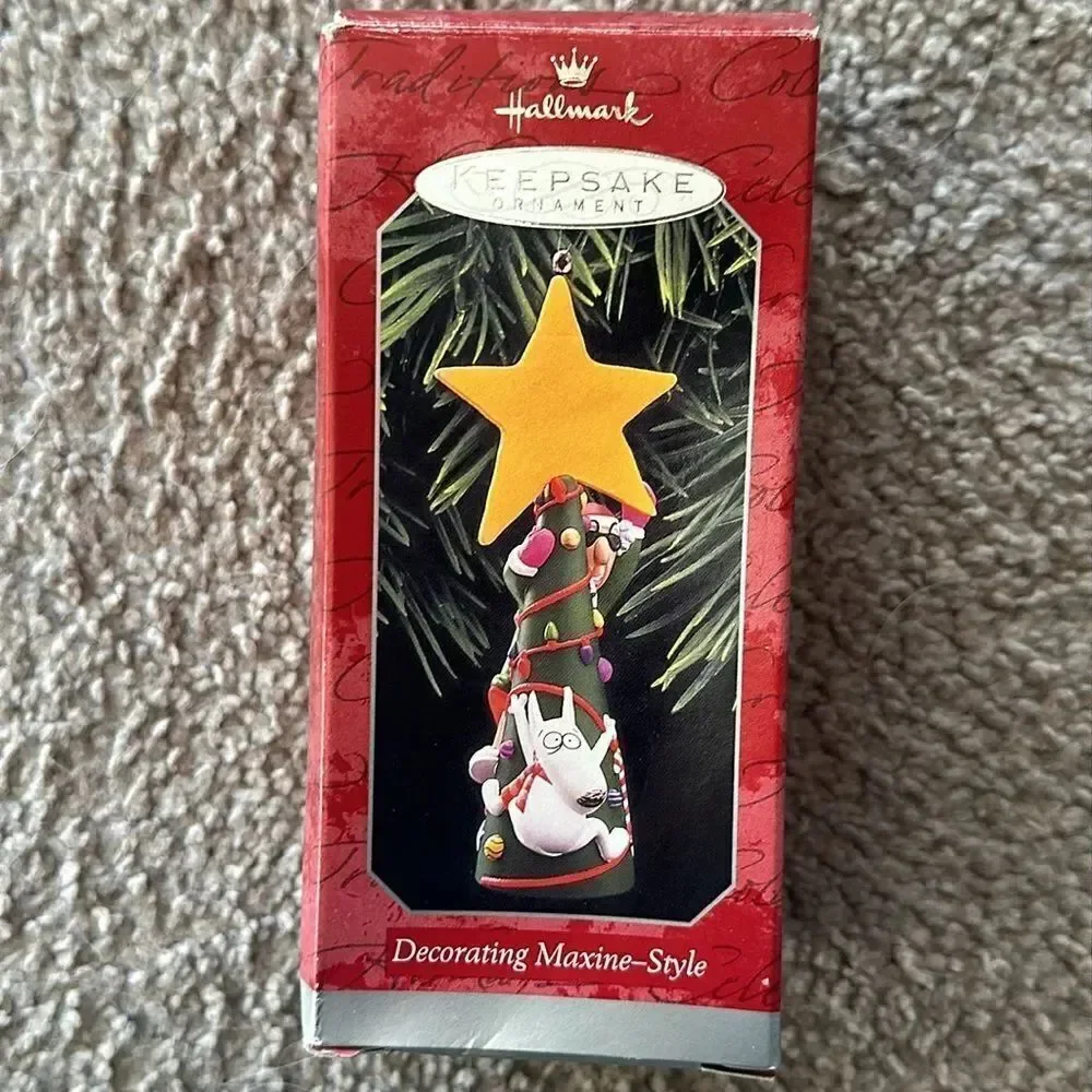 Hallmark Keepsake Ornament “Decorating Maxine Style”